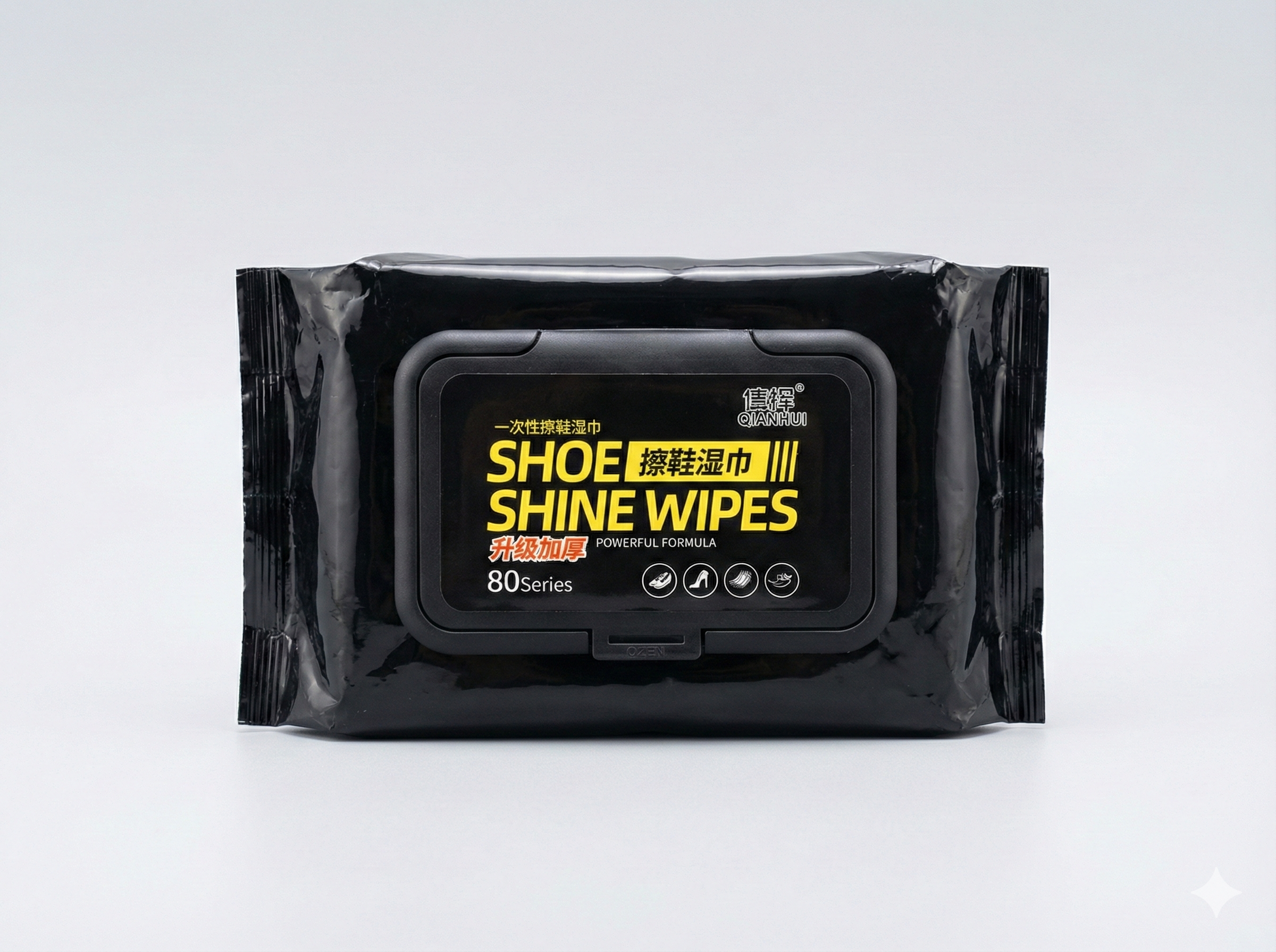 Shoe Shine Wipes – Buy 1 Get 1 FREE | Instant Shoe Cleaner & Polisher Wipes | Disposable Leather Shoe Cleaning Wipes for Office, Travel & Daily Use (2 × 80 Wipes)
