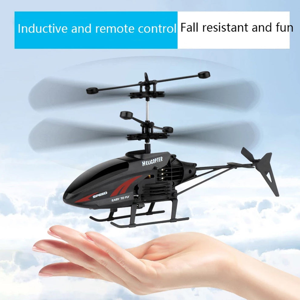 Remote Control Flying Helicopter Toy for Kids | USB Rechargeable RC Helicopter with Stable Flight | Indoor Flying Toy for Boys & Girls (Pack of 1)