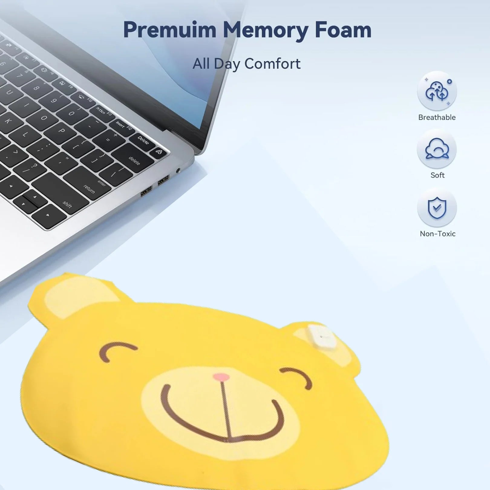 Electric Heated Mouse Pad with Hand Warmer – USB Powered Warm Mouse Mat for Office, Laptop & PC